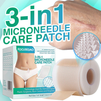 3-in-1 Scar Removal Microneedle Care Patch 💡