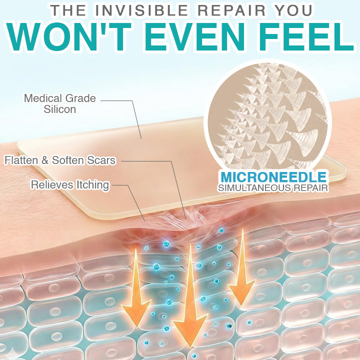3-in-1 Scar Removal Microneedle Care Patch 💡