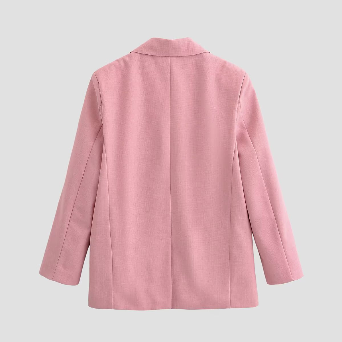 Sweet and cool pink toned suit jacket