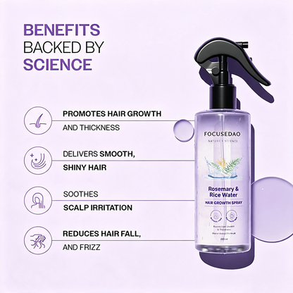 Nature x Science Rosemary Water and Rice Water
