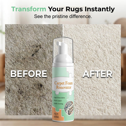 🏆 Last Day Special Price ! 🔥Buy 2 Get 2 Free🎁Waterless Carpet Foam Stain Remover with Towel